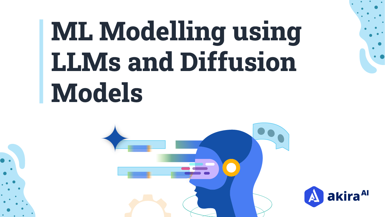 ML modelling using LLMs and Diffusion models